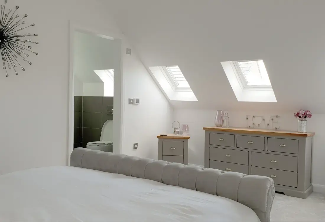 A planned permission loft conversion 