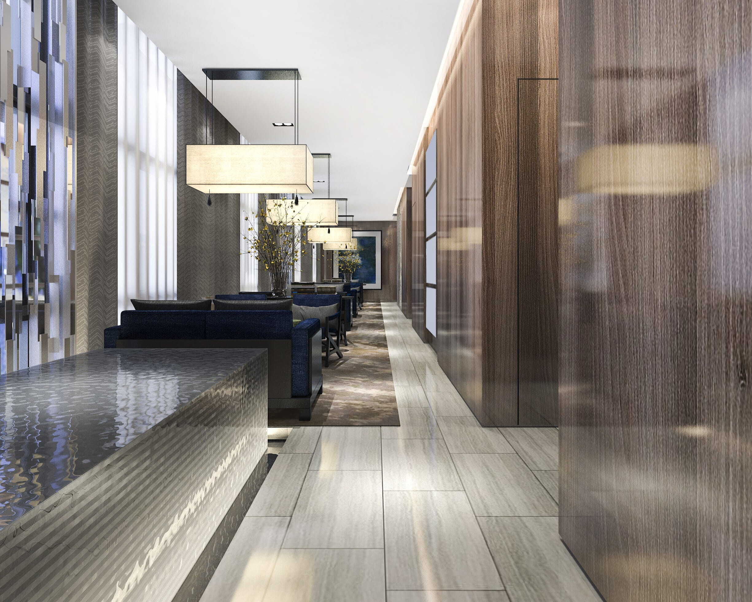 A hotel that has been redesigned after the owner realised that it wasn't built for future growth.