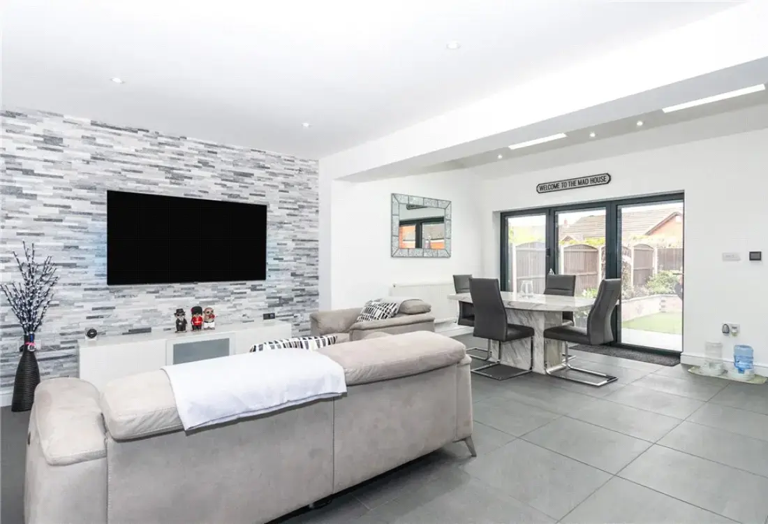 Residential interior design regarding extensions 